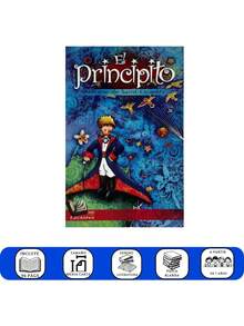 El Principito, De Antoine De Saint-exupéry. Editorial Delfín, Tapa Blanda En Español, 2008 - Libro único - Ver 5