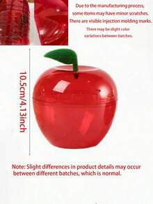 1/5/10pcs Large Capacity Red Apple Shaped Plastic Candy Boxes, Suitable For Graduation, Wedding, Birthday, Party And Other Occasions, Can Be Used As Teacher's Day, Back To School And Other Holiday Thank You Gifts - Multicolor - View 11