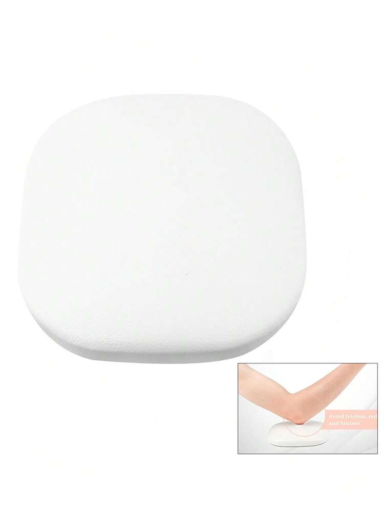 klimonla 1pc Square Nail Elbow Pad, Round Nail Pillow, Memory Foam Pad, Easy To Clean And Comfortable Nail Protection Pad, Desk Mat, Nail Art Supplies - Multicolor - View 10