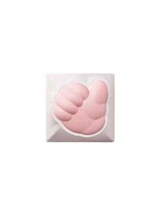 Cat Paw Shaped Stress Relief Keyboard With Cat Paw Keychain, Phone Charm And Mechanical Keyboard Clicking Sound, Suitable For Back To School Season And Teenagers To Relieve Stress, - View 11