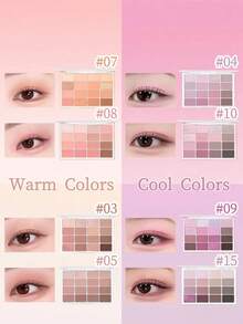 Wakemake 16-Color Eyeshadow Palette 14g - #08 - View 5