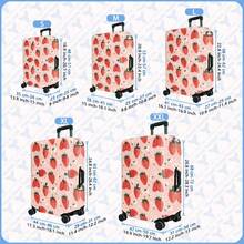 1pc / Strawberry Print Pattern / Flat Print Design / Suitcase Protective Cover (Only Suitcase Protective Cover, Not Including Suitcase) / Suitable For 20 To 28 Inch Suitcases / Made Of Thickened Fabric / Essential Accessory For Your Travel And Checked Luggage. - Multicolor - View 11