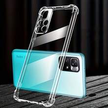 1件裝透明手機殼，適用於系列手機，包含 Note 12 Turbo、K80 Pro、Poco X7 Pro、Poco X5，防震極簡時尚手機殼，親膚不傷手，防震、防塵、防靜電 - 無色 - 查看 2