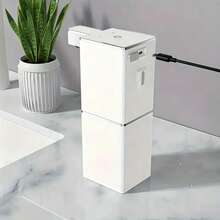 USB Rechargeable Smart Sensor Soap Dispenser, Portable Desktop Foam Electric Foaming Dispenser, Automatic Wall-Mounted Hand Soap Dispenser, Battery Capacity: 1200mAh - View 6