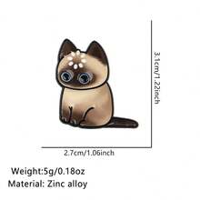 Cartoon Loading Cats Soft Enamel Pin Men Lapel Pins For Backpack Jewelry Women Brooch For Clothes Badges Pins Accessories - Black - View 12