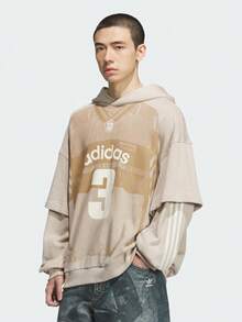 Adidas Originals Sweatshirt Rajut Pria IH Ukuran M KC2608 - Khaki - View 1