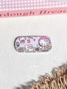 SANRIO 2026 新款卡通 Hello Kitty 可愛貓咪背膠化妝鏡手機支架鏡 可折疊 橫向/縱向雙用鏡 輕巧便攜 女生必備 - 彩色 - 查看 15