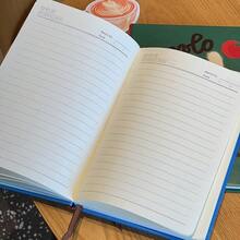 1pc A5 Tomato Cat Thick Minimalist Cute Diary Notebook, Student Daily Planner, Portable With Cat Pattern, School/Office Supplies - One Size Fits All - View 4