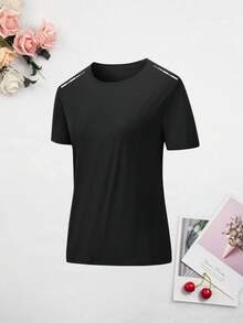 5pcs Women's Quick-Dry Shirts, Summer Outdoor Multi-Function Casual T-Shirts Sports - Multicolor - View 4