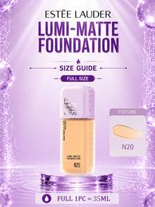 Maybelline 美寶琳長效透明底妝 #N20，正裝 35ml/試用裝 10ml，輕盈持久、抗汗、霧面妝效、有效遮瑕，適合中性至淺膚色 - 美寶蓮持妝輕透粉底液N20 - 查看 13