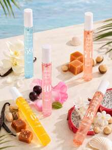 1/5 pièces Coffret cadeau de sprays parfumés brésiliens, édition limitée portable à plusieurs couches, spray de plaisir ultime, avec des huiles essentielles naturelles, fraîches et enchanteresses qui dégagent des notes de noix de coco, florales, fruitées et d'agrumes - Multi-parfums - Voir 3