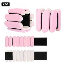 MEIYIXING Wearable Leg Or Cuff Weight Bands For Yoga, Dance, Gym And Running Adjustable Fitness Weight Belt, Resistance Training Belt, Pink Silicone Skin-Friendly Material - Multicolor - View 12