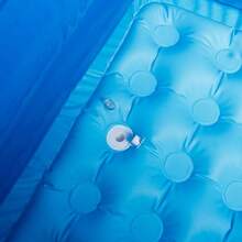 Kolam Renang Tiup Persegi Dunia Bawah Air, Kolam Air Tiup Lipat untuk Rumah, Bahan PVC Tebal, Bak Bermain Dalam/Luar Ruangan - MultiWarna - View 4