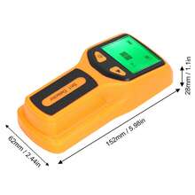 5-In-1 Stud Finder, Wall Scanner, Electronic Stud Sensor, Beam Detector, Wall Detector - Orange - View 10