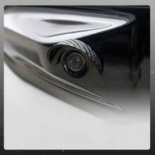 Car Rear View Camera Rain Visor Hood Waterproof Protective Cover Backup Camera Sun Shade Rain Shield Universal PVC Accessories - A - View 7