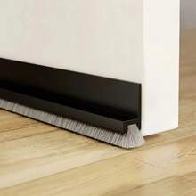 Detachable TPE Door Bottom Seal Strip, Windproof, Dustproof, Sound-Insulating, For Indoor Bedroom - A - View 13