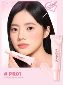 PINKFLASH BB Cream, Hasil Akhir Matte Tahan Lama, Tahan Air dan Keringat. Dengan Daya Tutup yang Kuat, Menyamarkan Pori-Pori, Menciptakan Riasan Dasar Cair yang Sempurna. Cocok untuk Gaya Riasan Gen Z Y2K, Sempurna untuk Pesta, Perjalanan, Liburan, dan Hadiah. - #PR01 - View 3