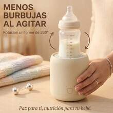 Mezclador Automático de Leche en Polvo 1200mAh Silencioso Base Antideslizante, Manos Libres para Padres de Bebés - Multicolor - Ver 6