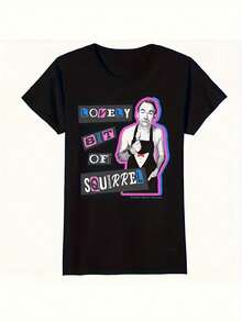 Women T-Shirts - Black - View 1