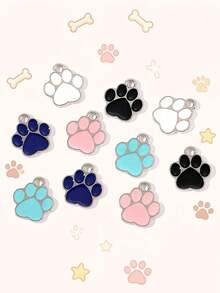 20pcs Multi-Color Cartoon Cat, Dog, Horse Oil Drip Pendant DIY Alloy Jewelry Accessories Necklace Bracelet Decorative Charms - 20pcs - View 6