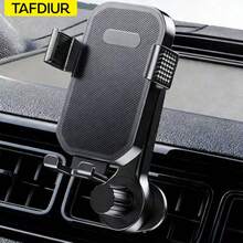 TAFDIUR 加長臂重力感應車用出風口手機支架，長延伸桿不遮擋視線車用出風口手機架 - 多色 - 查看 4