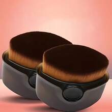 New Portable Foundation Brush, Non-Absorbent, Seamless Makeup Brush, Concealer Brush, Viral Magic Brush, Makeup Tool, Foundation Brush, Concealer Brush, Blush Brush, Contour Brush, Blush Brush, Contour Brush, Powder Brush - Multicolor - View 5
