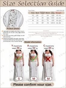 女士优雅纯色露脐上衣和蕾丝拼接半裙两件套，夏季白色 - 白色 - 查看 3
