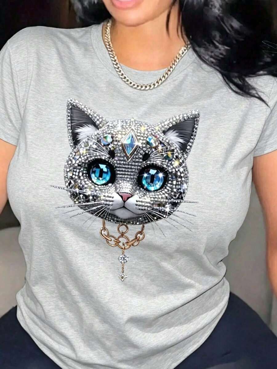 Women T-Shirts - Light Grey - View 1