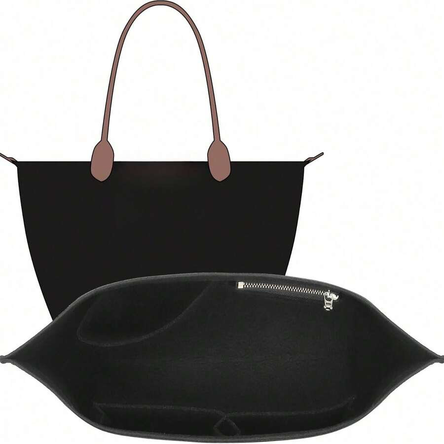 Le Pliage 托特包包內置收納整理袋，附杯架，女款包包定型收納內襯，8格分隔設計