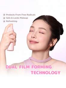 PINKFLASH Pink 24H Long-Lasting Oil-Control Setting Spray, Waterproof, Sweat-Resistant, Moisturizing, Can Be Used As Toner And Setting Spray, Suitable For Gen Z And Y2K Makeup, Valentine's Day And New Year Gift F32 - #0003 - View 8