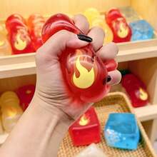 100pcs Surprise Box Squishy Toys, Assorted 1pc Random Style Squeeze Figures With Jellyfish, Panda, Rabbit, Duck, Food Shape, Funny Face, Fruit Shape And Colorful Mystery Toy Designs For Party Favor And Daily Desk Fun (1pc Random Style) - 1random Style - View 3