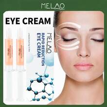 Crema para ojos MELAO - Reduce los círculos oscuros y la hinchazón, infundida con cafeína y ácido hialurónico, reduce significativamente las bolsas y las arrugas de los ojos - Azul - Ver 2