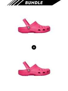 Crocs [حزمة] كلاسيك كلاسيك حذاء كلوب للجنسين فاكهة التنين 10001-6ZQ X 2 - فاكهة التنين - مشاهدة 1