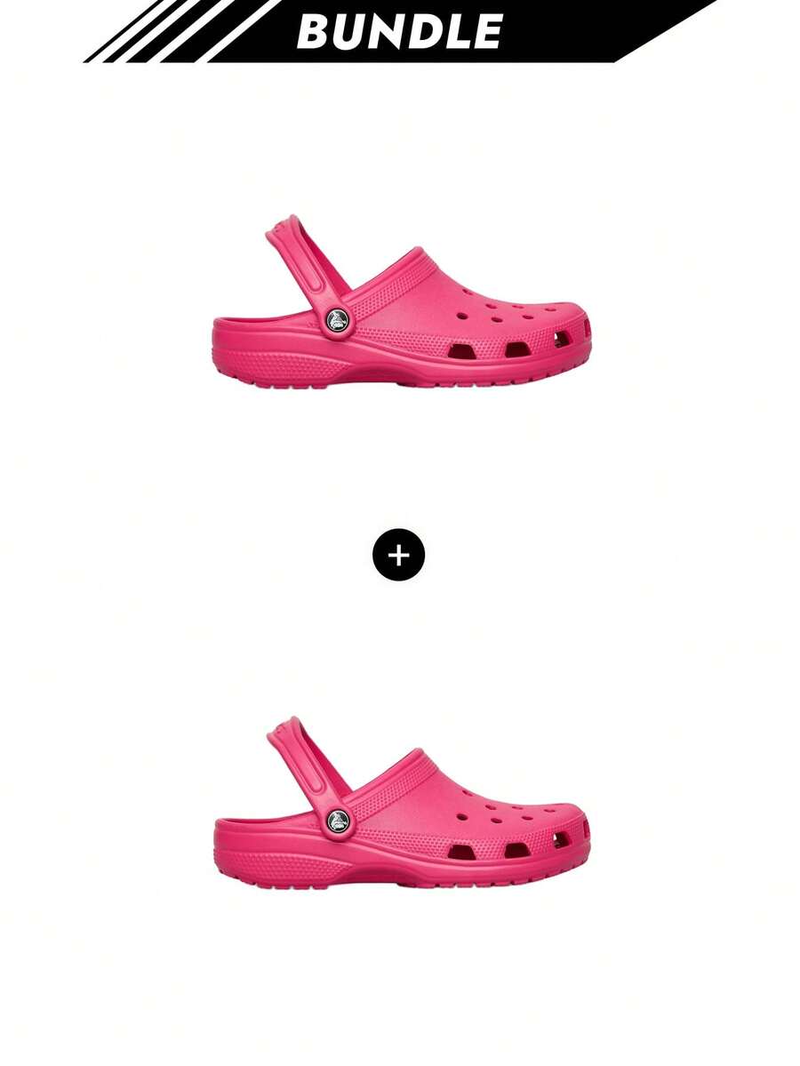 Crocs [حزمة] كلاسيك كلاسيك حذاء كلوب للجنسين فاكهة التنين 10001-6ZQ X 2 - فاكهة التنين - مشاهدة 1