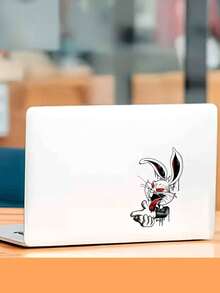 Car Body Decal Sticker Cartoon Dark Rabbit Tail Personalized Waterproof Modification Sticker - Dark Rabbit - View 3