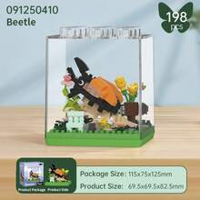Juguetes de Bloques de Construcción 3D Divertidos Serie Mundo de Insectos Educación Temprana Rompecabezas Dibujos Animados Regalo de Cumpleaños de Alta Calidad - Multicolor - Ver 12