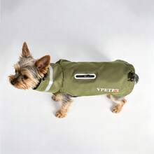 Outdoor Reflective Dog Raincoat, Dustproof & Windproof With Built-In Leash Hole, Elastic Neck And Chest Closure - Multicolor - View 20