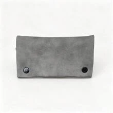 1pc Premium Gray PU Leather Organizer Pouch, Multi-Compartment Portable Smoking Accessories Storage Bag, Gray Multifunctional Organizer, Compact Tobacco Pouch, Smoking Tool Kit - 1PC - View 10