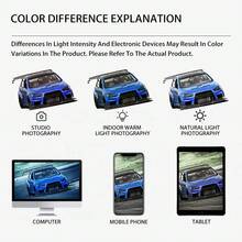Crystal Bright Light Blue Vinyl Wrap Car Motorcycle Adhesive Body Wrapping Film Waterproof PVC Bubble Free Decal Accessories - Car Wrap Film - View 6
