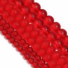 1 Hebra de Cuentas de Moldavita Verde Natural de 6-10mm, Cuentas Sueltas de Meteorito Checo Mate Esmerilado, Suministros para Hacer Joyas DIY y Manualidades de Pulseras - Multicolor - Ver 10