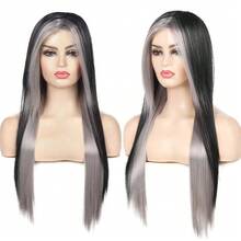 Blended Affordable Wear & Go Wigs - SWhite - 查看 1