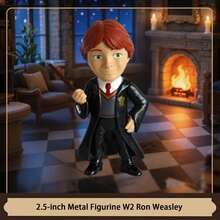 Simba JadaToys Hermione Granger & Ron Weasley 2.5 Inch Metal Decorative Figurines - Multicolor - View 11