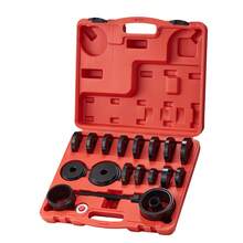 Wheel Bearing Press Kit, 23 PCS FWD Bearing Puller Tools, For Front Wheel Drive Bearing Removal And Installation, Wheel Bearing Tool With Sliding Screw, Bushings, Sleeve Plates, Storage Case - 23PCS FWD Wheel Bearing Puller - View 8
