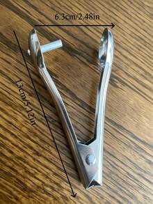 1件裝櫻桃核取出器，紅棗與杏桃核取出器，不鏽鋼材質，輕鬆取出小水果核，堅固耐用且優雅，廚房與烘焙的好幫手，易於使用的水果核取出器，適用於櫻桃、紅棗、橄欖，耐用廚房工具，輕鬆去核，水果蔬菜削皮器 - 彩色 - 查看 4