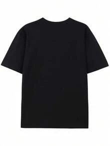 Female Satire T Shirt:"I'm Not Fat,I Suggest You Stop Bothering Me." 100%Pure Cotton,Slightly Elastic. - 黑色 - 查看 3