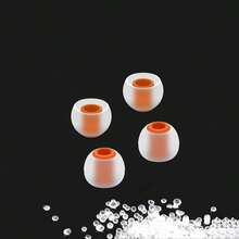 4PCS/Pack Universal Silicone Earphone Tips, Pure Silicone Ear Tips, Colorful Silicone Earbuds, In-Ear Earphone Tips, Soft And Comfortable, Washable And Easy To Clean - Multicolor - View 5