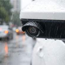 Car Rear View Camera Rain Visor Hood Waterproof Protective Cover Backup Camera Sun Shade Rain Shield Universal PVC Accessories - A - View 9