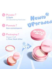 PINKFLASH Oil-Control Loose Powder, Long-Lasting Waterproof Sweat-Resistant Smudge-Proof Setting Powder, Suitable For Gen Z And Y2K Makeup, Ideal Gift For Valentine's Day And New Year. F30 - #NU01 - View 8