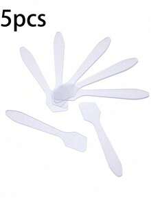 10/50/100 Stücke Mini Make-up Spatel Creme Make-up Masken Löffel, DIY Make-up Werkzeuge Balsam Stift Beauty Werkzeug Set, DIY Gesichts Balsam Misch Spatel Löffel Make-up Werkzeuge Reise Essentials Schulbedarf Urlaub Camping Zubehör Damen Parfum Herren Parfum Strand Parfum Flasche - Weiss - Übersicht 13