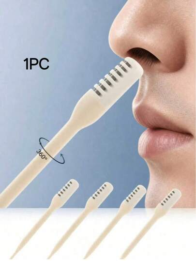7/5/3/2/1pc Nose & Ear Hair Trimmer, Easy Cleaning, Dual Use For Nose/Ear Hair Removal, 360° Degree Rotating Design, Unisex